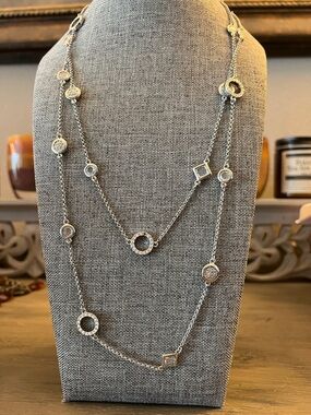Lia Sophia sultry paved necklace